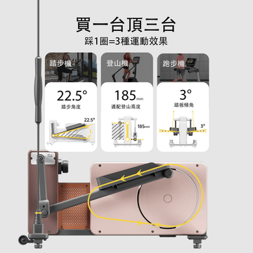 小木馬橢圓機 莫蘭迪