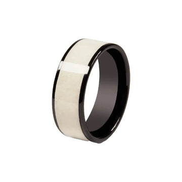 Black&White黑與白Tesla ring/絕版品